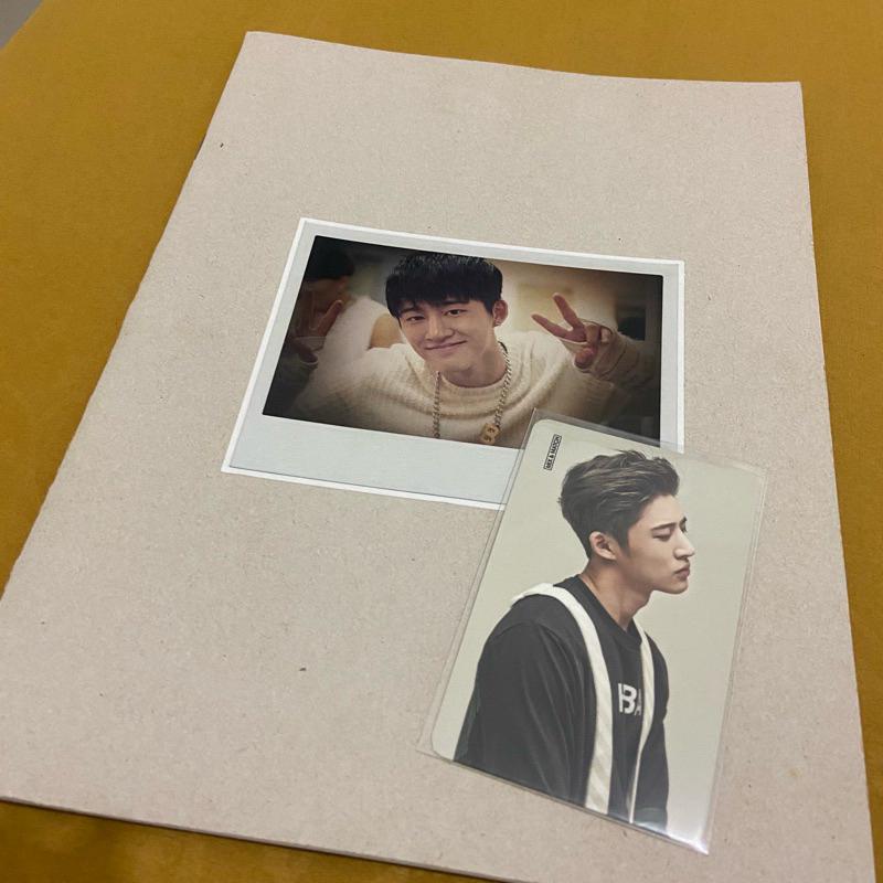 B.I KIM HANBIN PHOTOCARD PC POLAROID BOOK MIX&MATCH MIX & MATCH IKON