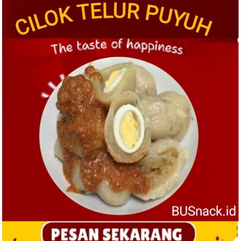 

Cilok Telur Puyuh Original Isi 5 Extra Bumbu Kacang