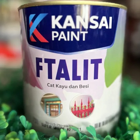 

KODE L29Q Cat FTALIT 1KG Cat Kayu dan Besi READY SEMUA WARNA ZINCHROMATE