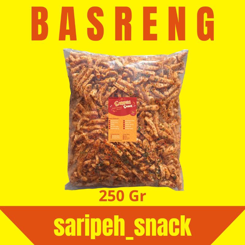 

Basreng 250 gr Pedas Daun Jeruk || saripeh_snack || Pedas Daun Jeruk || Snack viral