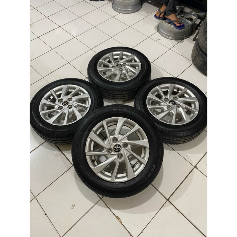 VELG MOBIL SEKEN OEM AGYA R14 BUAT KARIMUN AYLA SIGRA CALYA DLL