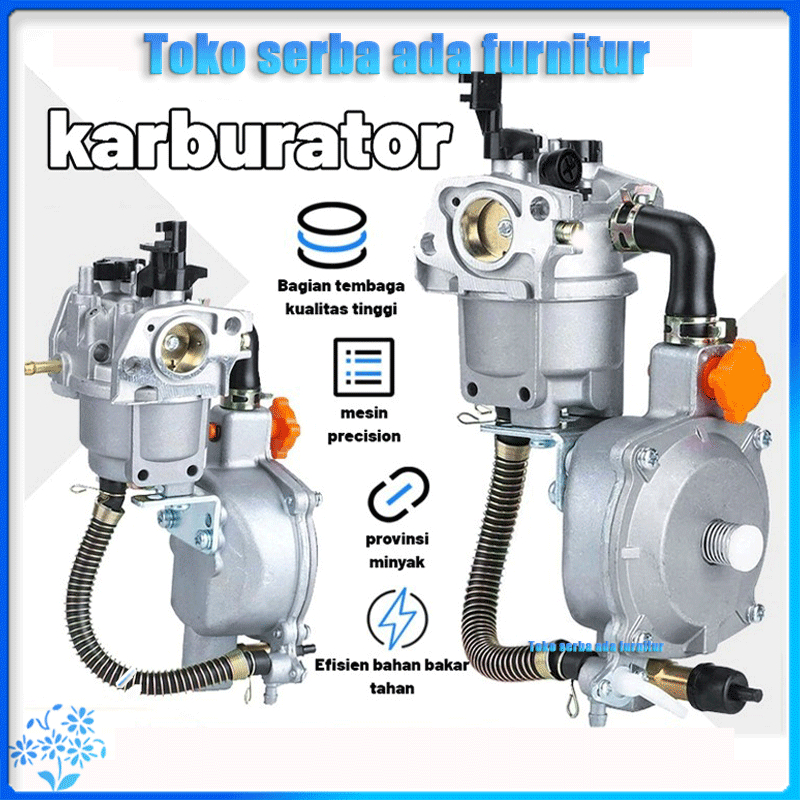 GX160 Karburator Alat Gas Conventer Gas karburator fcr karburator pwm untuk GX160 168F 170F 3-5KW Un
