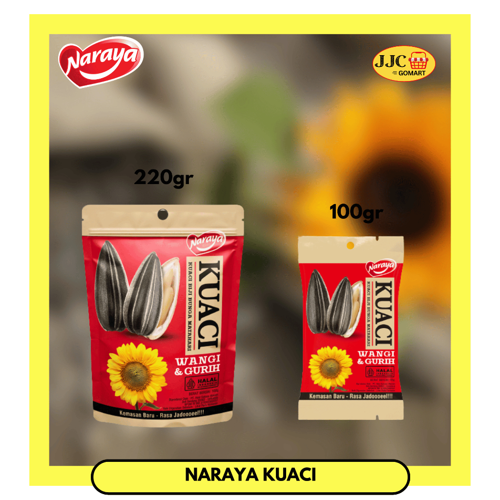 

Naraya Kuaci 100gr | Naraya Kuaci 220gr