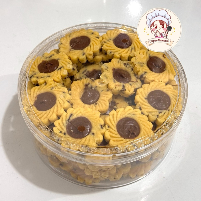 

DM - Kue Coklat Nutela Terenak Gurih Renyah Ukuran Toples 450gram / Camilan Kue Chocolate Cookies Terlaris / Cookies Keluarga / Cemilan Kue Kering / Nutela Cookies / Kue Coklat Nutella / Kue Choco Terlaris