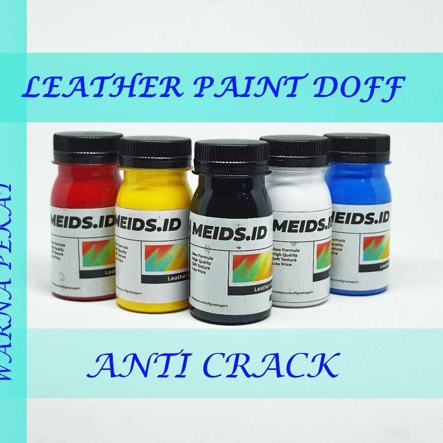 

TERJAMIN BAGUS Cat Sepatu Meids Leather Paint Kulit Midsole Rubber