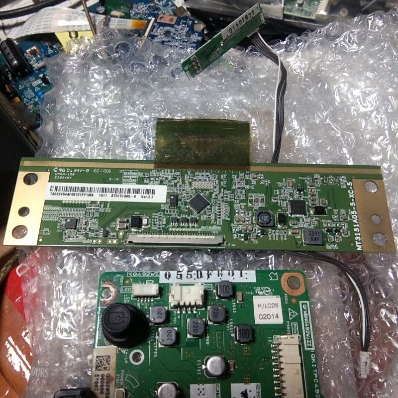 TCON TV SHARP 32LE180I ORIGINAL MT3151A05-5-XC-5 TCON SHARP 32LE180I TIKON TV LC32LE180I TICON 32LE1