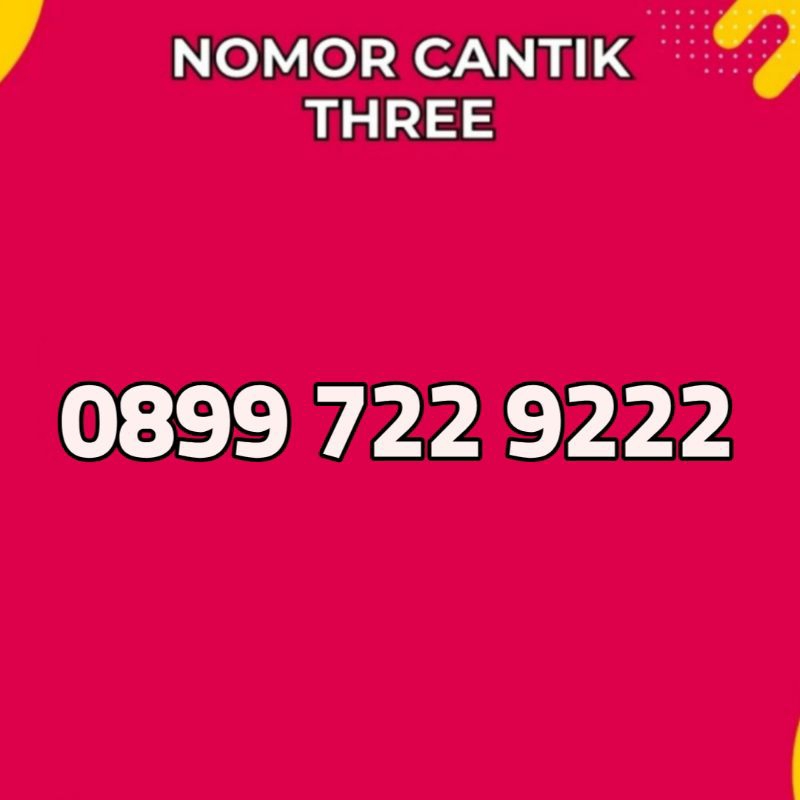 Nomor cantik 3 11 digit kartu perdana 3 tri