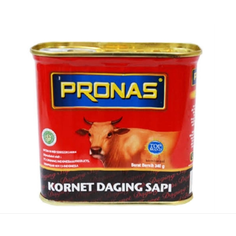 

pronas kornet daging sapi 340gr & kornetku 200gr