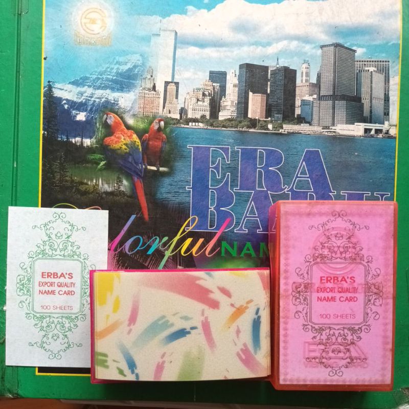

ERBA PROMO KARTU NAMA ERA BARU | PRODUK DIJAMIN ORIGINAL | HARGA TERMURAH | KARTU NAMA ISI 100 | KARTU NAMA POLOS | KARTU NAMA BERGAMBAR