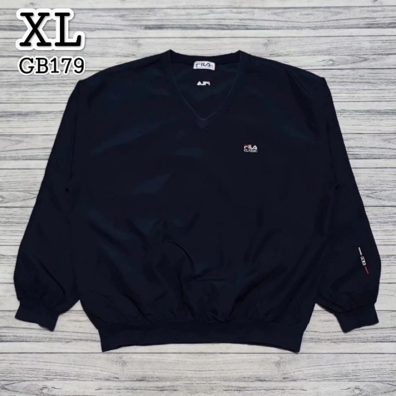 Atasan Fila Classic Vneck Jacket