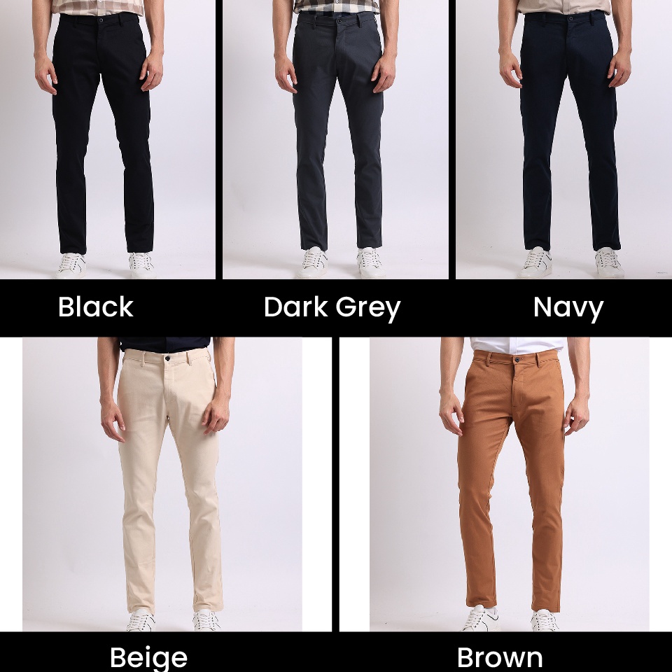 Murah Manzone Celana Panjang Pria Roku Colour Series