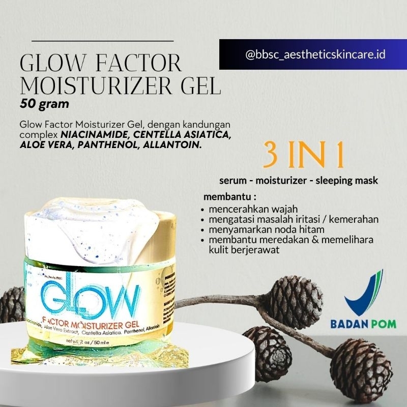 Glow Factor Moisturizer Gel