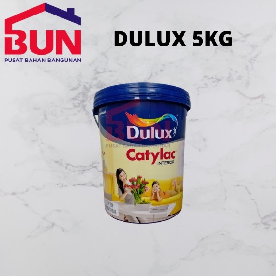 HARGATERMURAH CAT DULUX CATYLAC INTERIOR PUTIH base 5KG