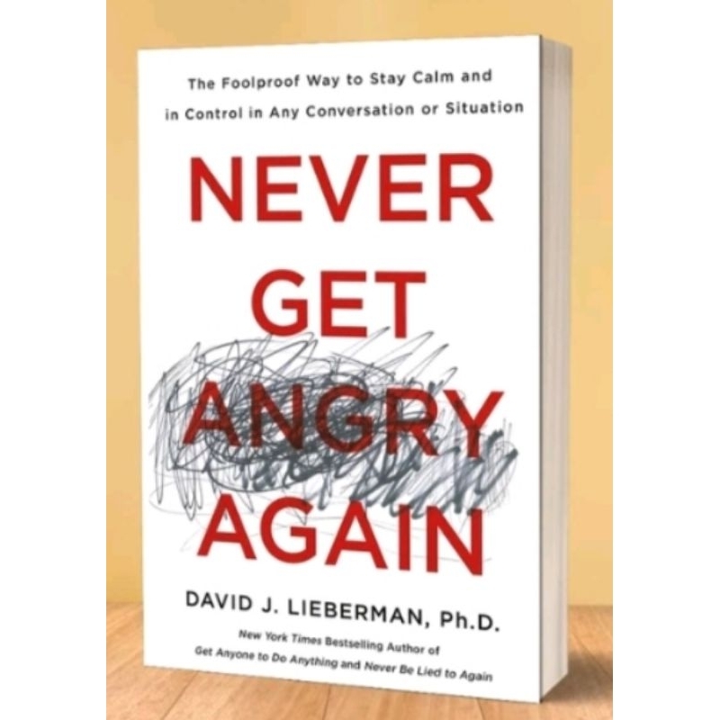 

NEVER GET ANGRY AGAIN BY DAVID J.LIEBERMAN