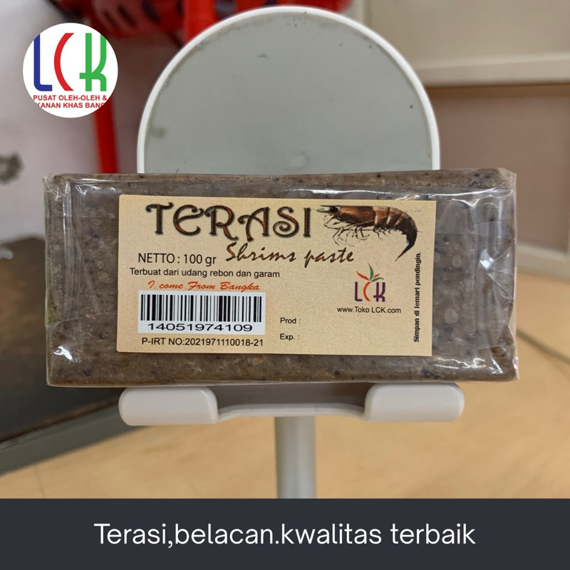 

Terasi Udang 100gr Asli Bangka -LCK