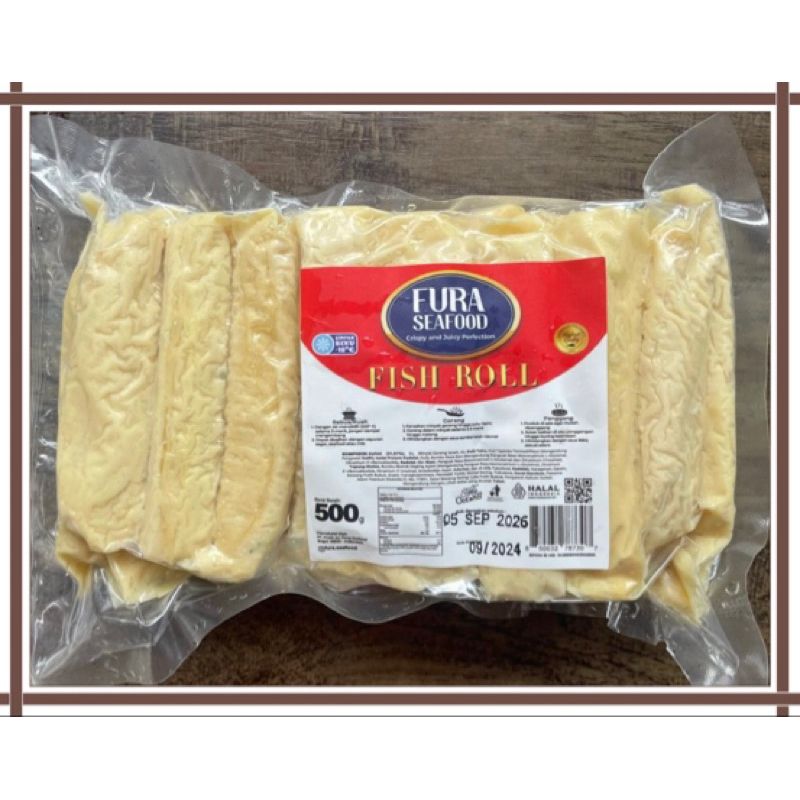 

Fish Roll 500gr by Fura Seafood - 500 gr