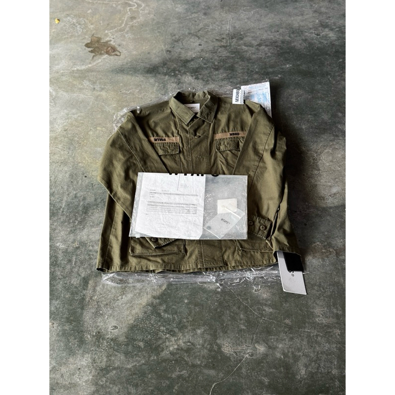 WTAPS JUNGLE LS x NEIGHBORHOOD OLIVE
