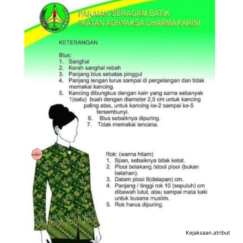 Bahan Batik IAD Kejaksaan