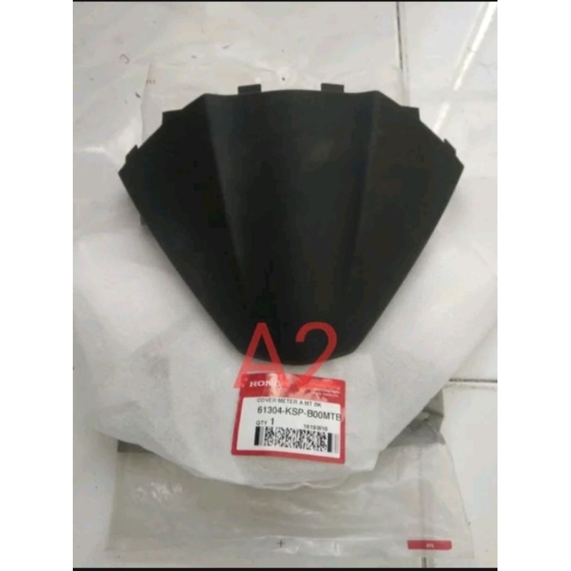 COVER METER visor tutup km kilometer speedometer mega pro new monoshock 61304-KSP-B00MTB original AH