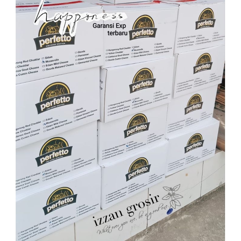 

Mozzarella Perfetto 250gr /dus isi 48pcs Promo!!! Garansi exp terbaru