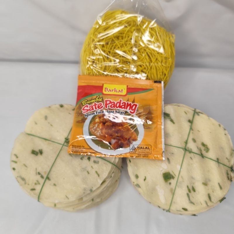 

Kerupuk Kamang 2 Ikat, mie kuning 250gr dan bumbu sate barkat