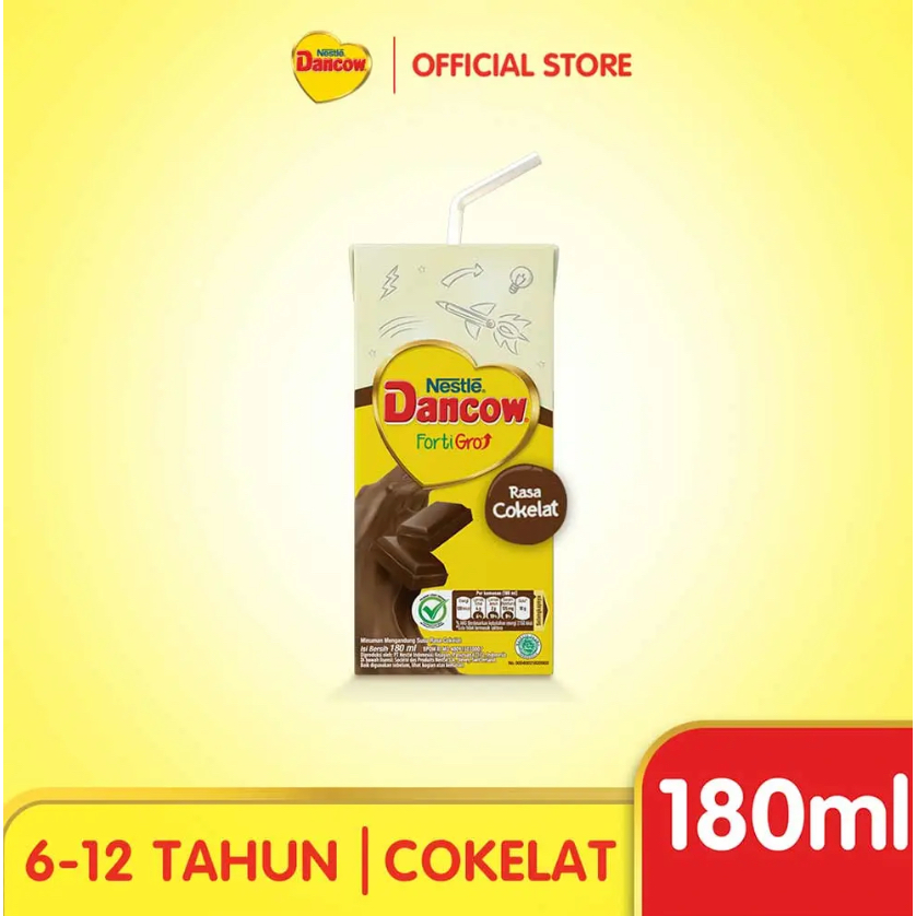 

Nestle Dancow Fortigro Susu Uht Anak Rasa Cokelat 180 ml