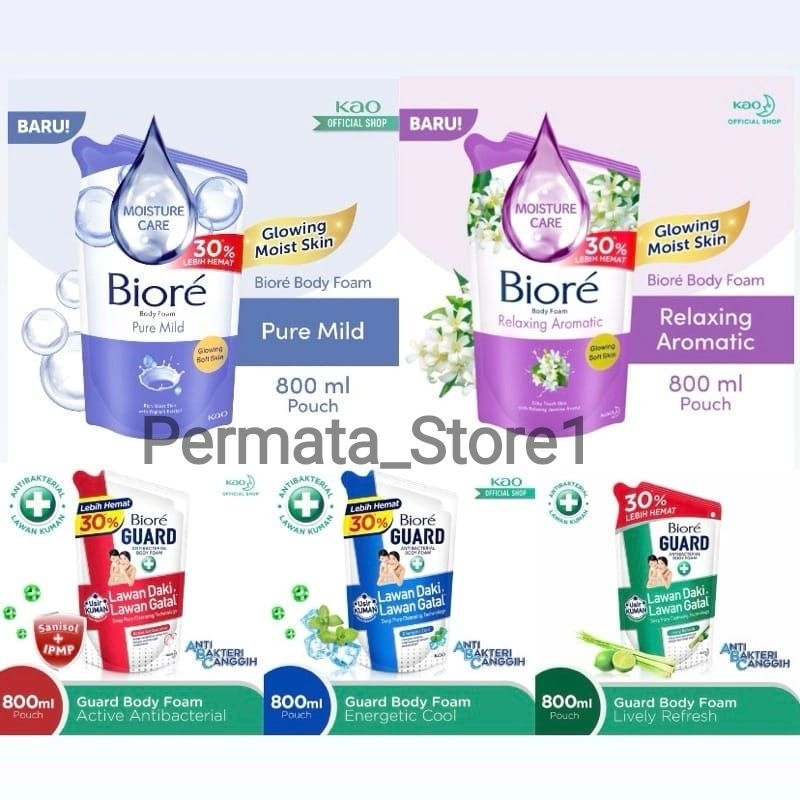 Biore Sabun mandi Cair Biore 800ml