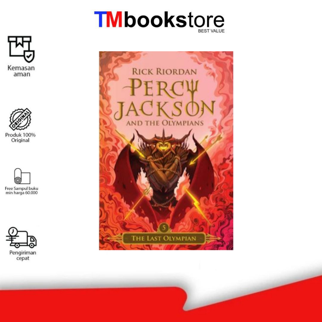 PERCY JACKSON #5: THE LAST OLYMPIAN (REPUBLISH)
