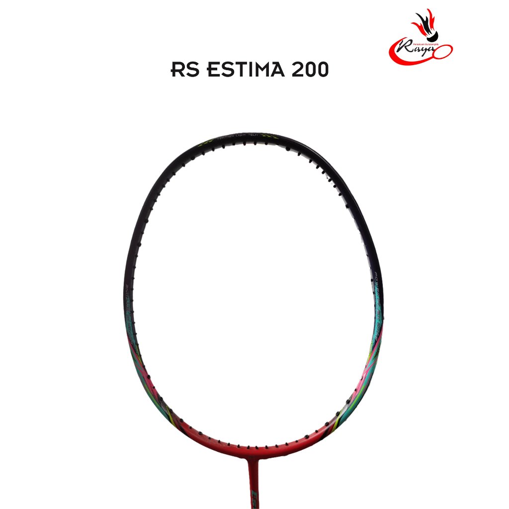 RAKET Badminton RS ESTIMA 200(Merah) Original