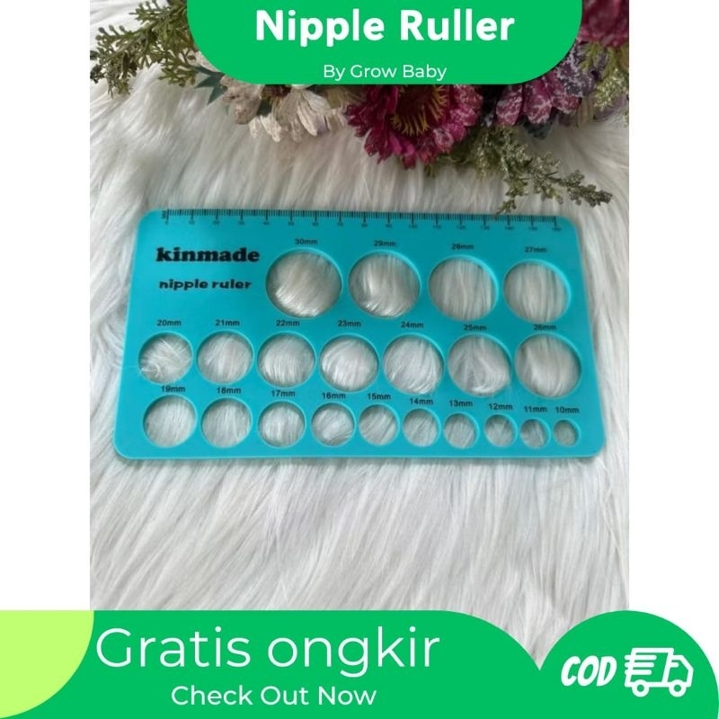 

KINMADE SILICONE NIPPLE RULER / PENGGARIS PUTING