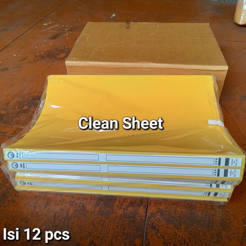 

Map jepit sea gull folio (Isi 12 pcs) kuning