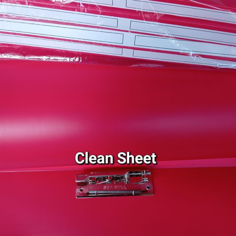 

Map jepit sea gull folio(Isi 12 pcs)warna merah