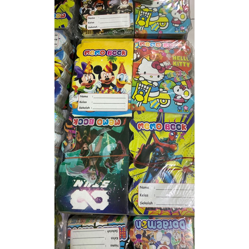 

Memo book