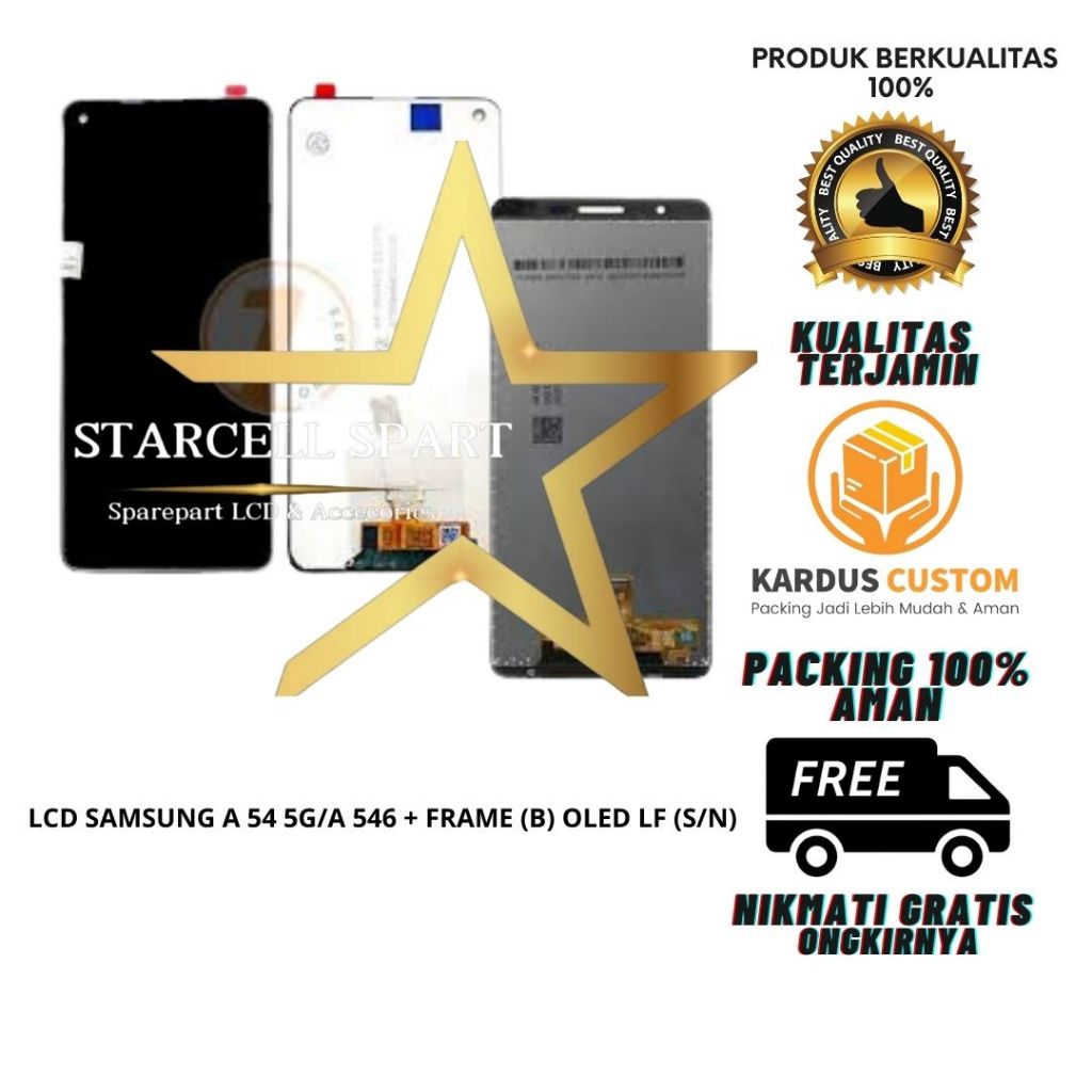 LCD SM A 54 5G/A 546 + FRAME (B) OLED LF (S/N)