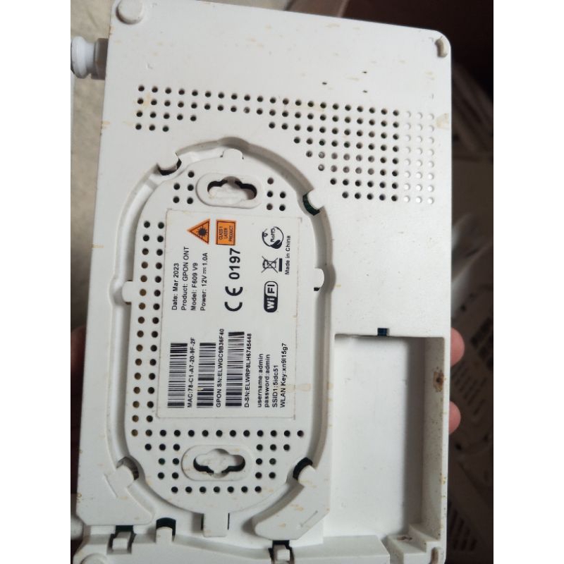MODEM ZTE F609 V9 Normal