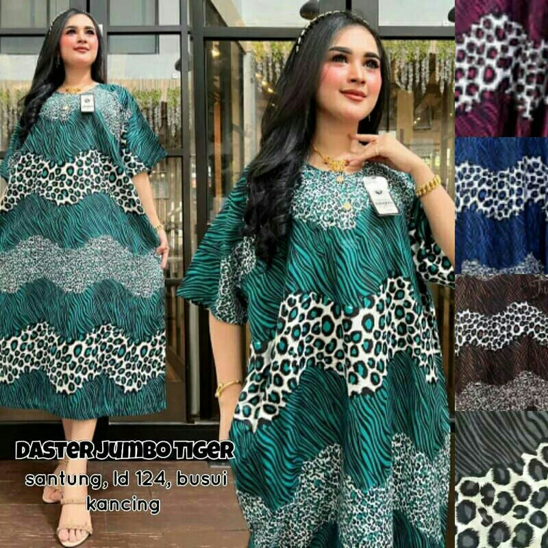 daster jumbo daster busui kancing depan baju wanita