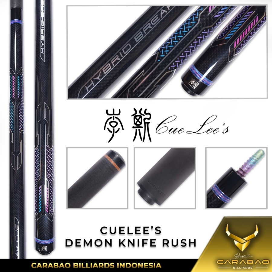 CUELEE'S DEMON KNIFE RUSH CUE STICK BILLIARD [CUELEE-DKR]