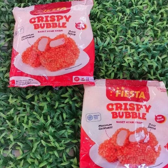 

Fiesta Crispy Bubble Naget Ayam Krispi - Berat 400 gr