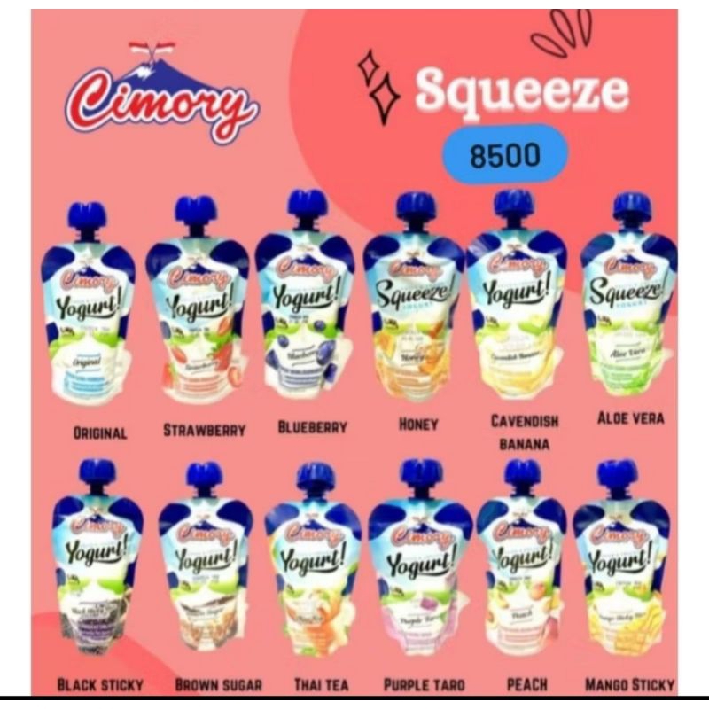 

yogurt Cimory Squeeze