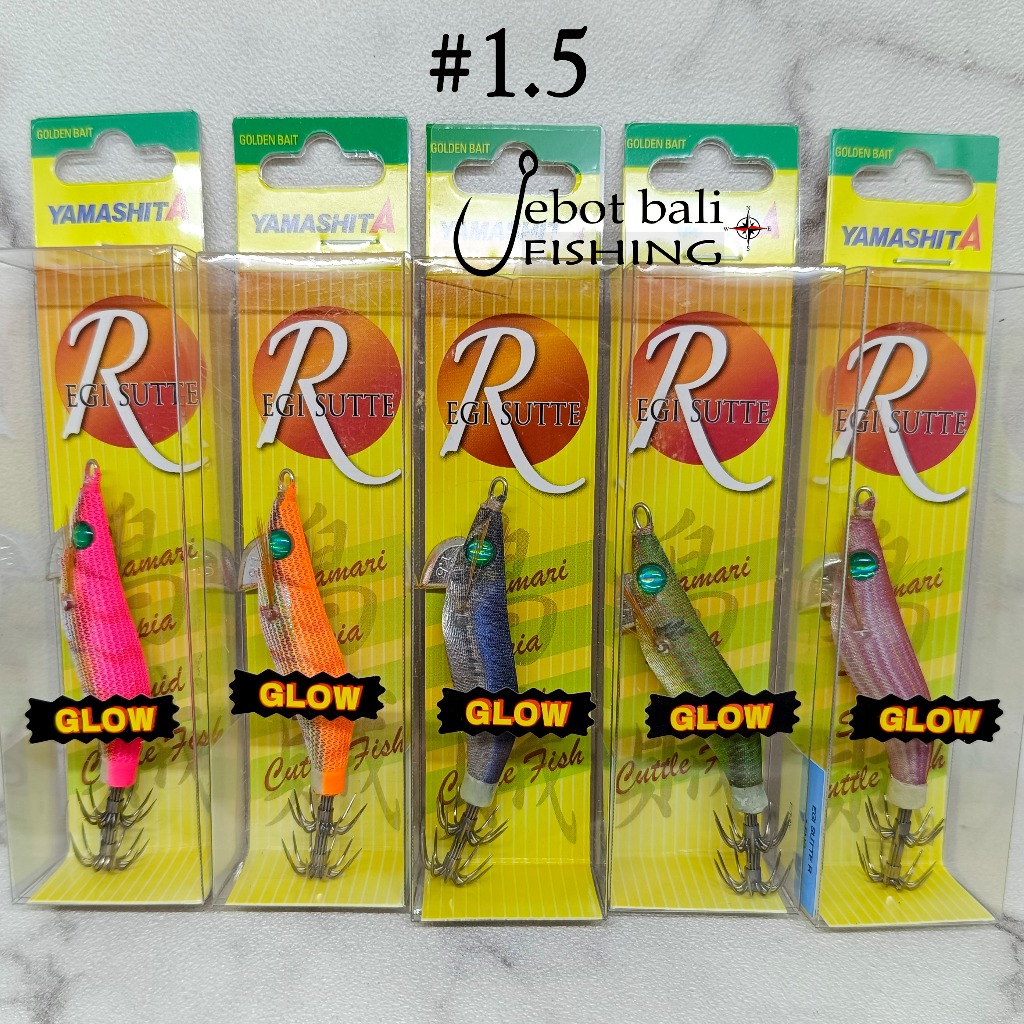 Egi Yamashita Sutte R Size 1.5 - Umpan Pancing Cumi - Squid Jig - Kapela - Eging