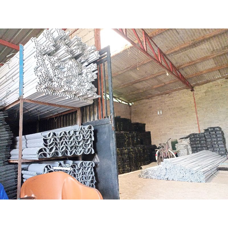 Talang Pakan/ Feeder 6" Untuk Kandang Batre Ayam Petelur