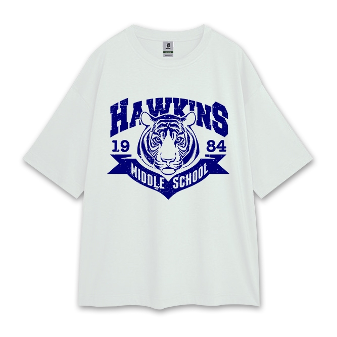 KAOS HAWKINS 1984 STYLE OVERSIZE TEE