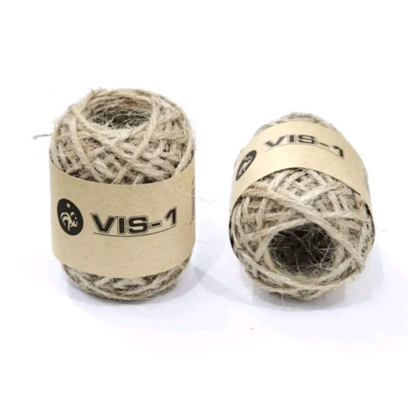 Qreinashop Tali Goni Rajut Rami Coklat