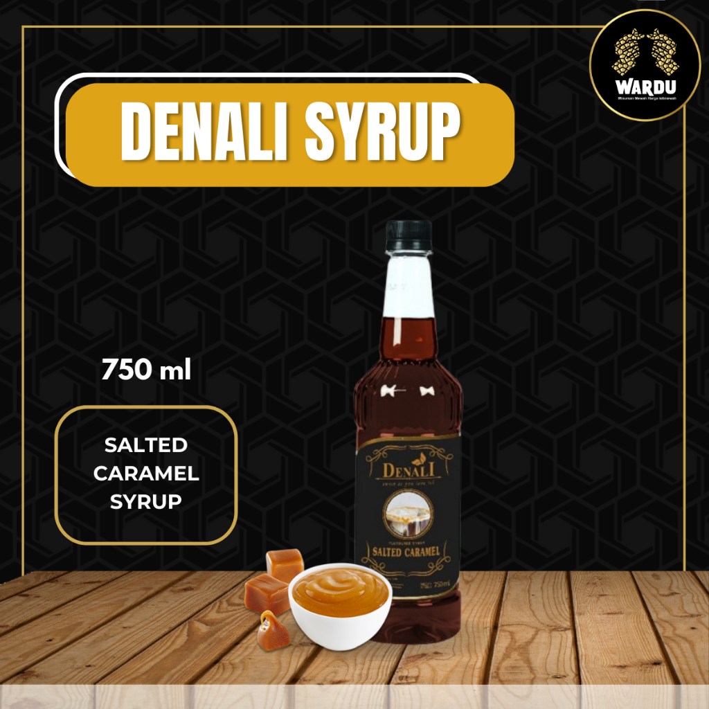 

Denali Syrup Salted Caramel 750 ML -Denali Syrup