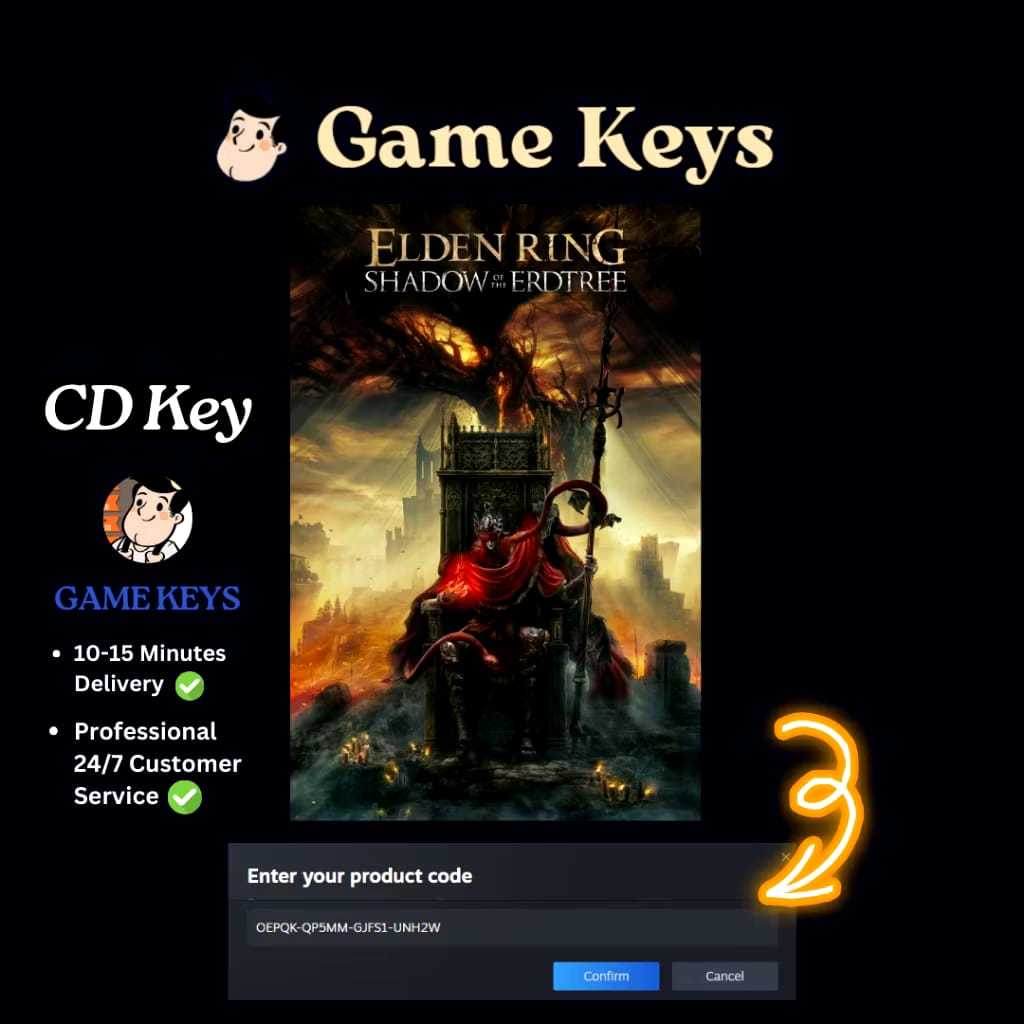 Shadows Of The Erdtree Elden Ring DLC | Steam CD Key
