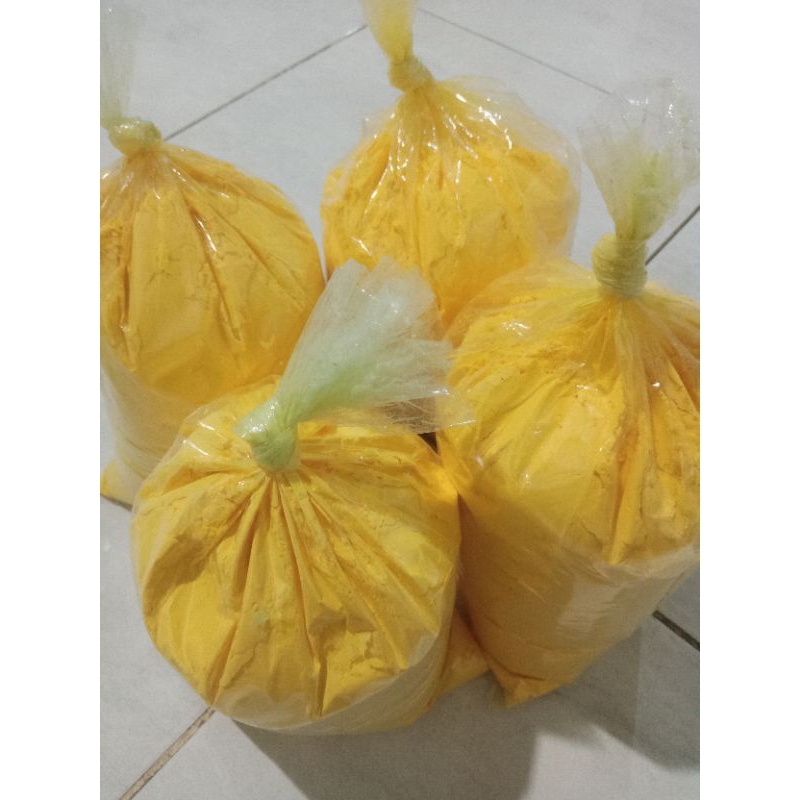 

PAKET 4 KG HOLY POWDER TEPUNG WARNA KUNING 4 KG