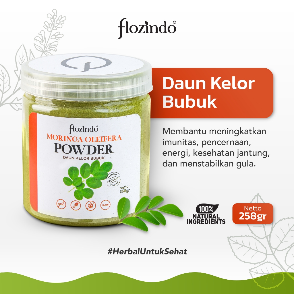 

Myorganic Moringa Powder / Daun Kelor