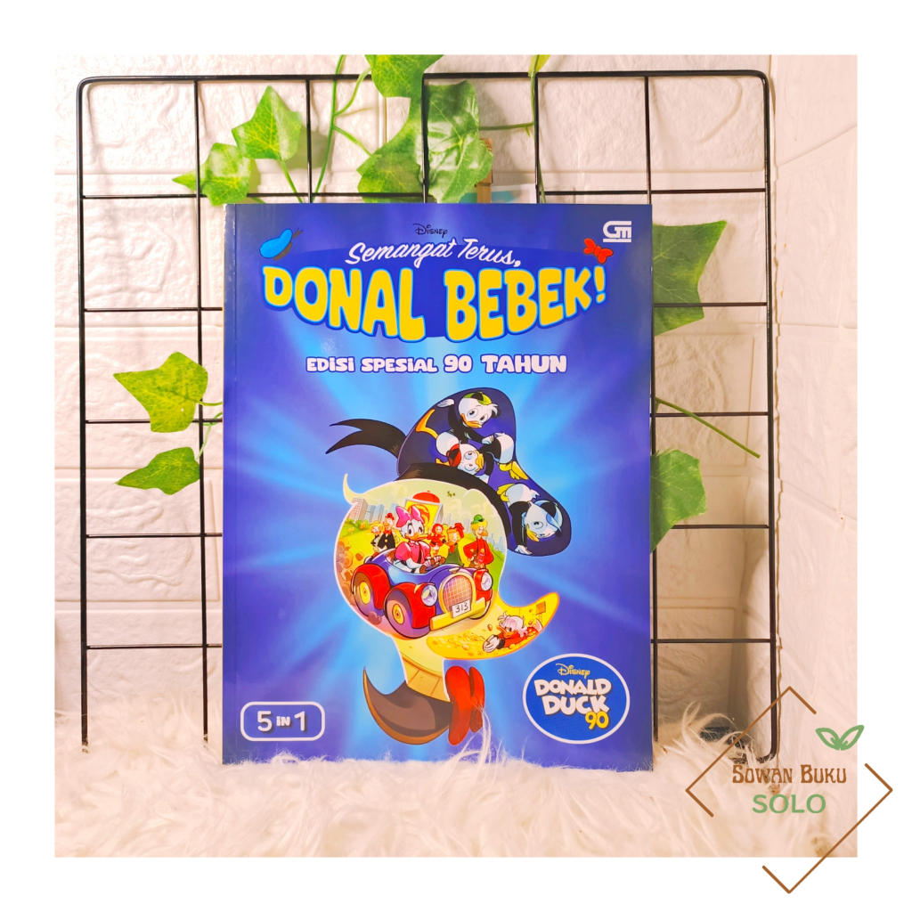 [Segel Terbuka-Original] Majalah Donal Bebek 90 Tahun (ASLI PENERBIT) Semangat Terus, Donal Bebek Ed