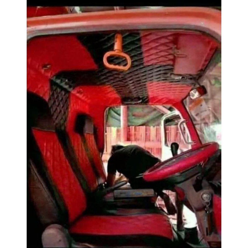 sarung jok kabin dan plafon mobil canter/cover jok kabin dan plafon mobil canter, Dyna, ragasa, elf 