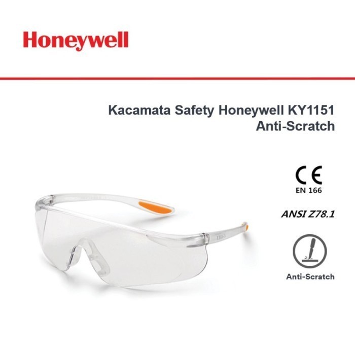 Safety Glass Clear King's KY1151 kacamata safety kings 1151 bening